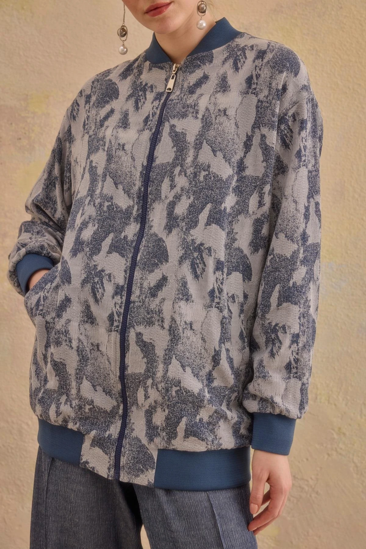 DESENLİ NİQOZZA 40095 DİNA TENCEL BOMBER